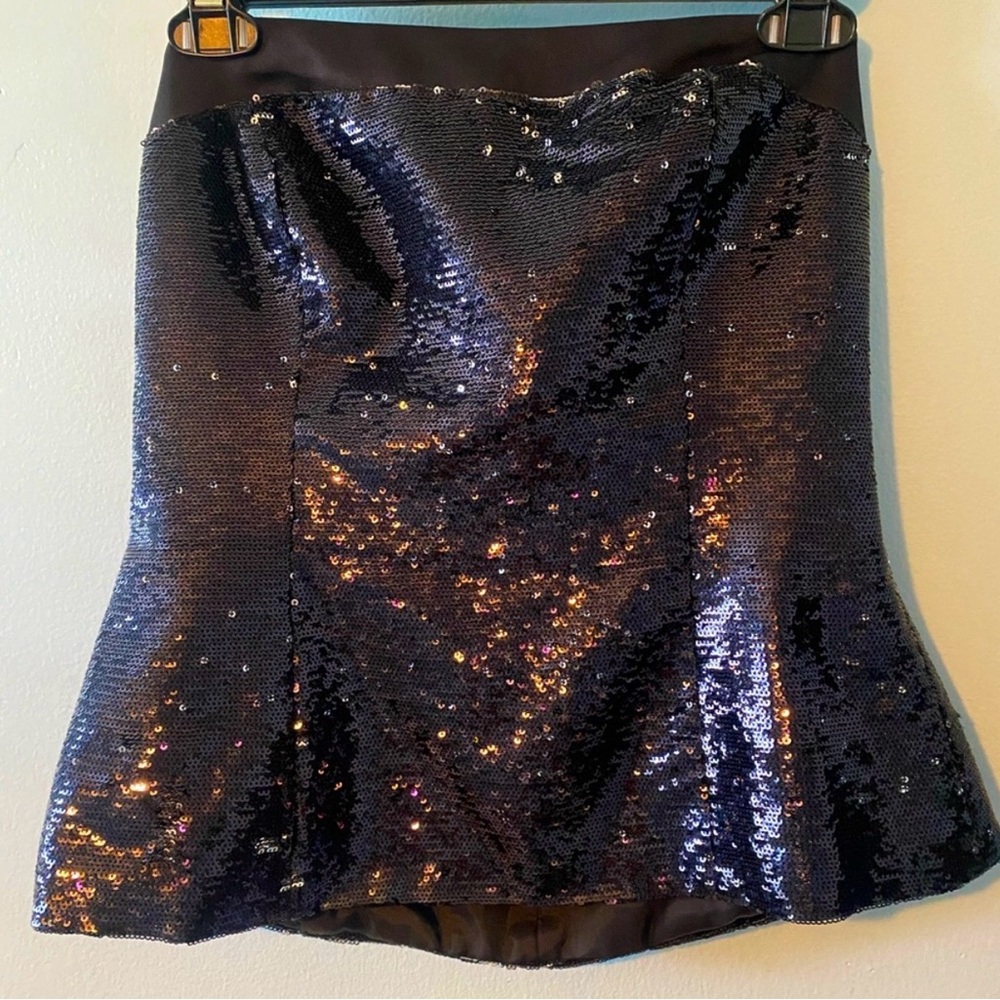 Trina Turk Sequin Tube Top Size 6